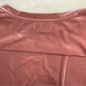 Abercrombie & Fitch Mauve Velour Top thumbnail 9