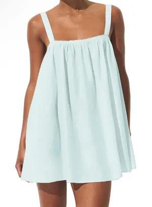 NWT Skims Voile Mini Dress in Frost Size S thumbnail 1