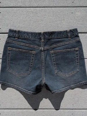 Old Navy Y2K Stretch Jean Shorts | Women's Y2K Old Navy Stretch Denim Shorts thumbnail 7
