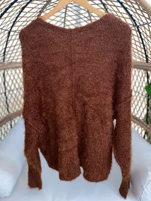 Free People Women’s Icing V Pull Over Sweater Size Medium thumbnail 10