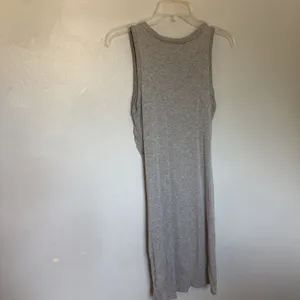 Altard State Dress Sm Asymmetrical Twist Front Pullover Heathered Tan Party XS thumbnail 7