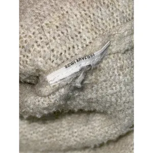 Abercrombie & Fitch Beige Long Sleeve Oversized Cropped Cardigan Sweater Size XS thumbnail 4