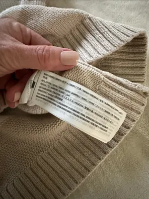 Hollister Classic Striped Crewneck Sweater - Beige & Cream thumbnail 4
