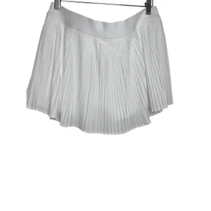 Lululemon High-Rise Varsity Pleated Tennis Skirt White Size 14 NWT thumbnail 3