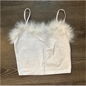 WHITE SHEIN TOP thumbnail 1