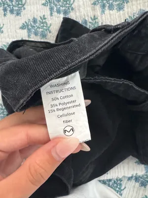 Jean skirt Black Size M thumbnail 2
