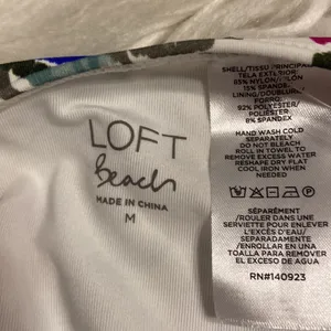 Loft Women’S One Piece Swim Size M Brand New With Tag See All Photos thumbnail 5