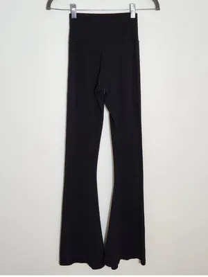 OFFLINE by Aerie Black Flare Leg Yoga Pants Size Small thumbnail 4