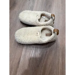UGG Tasman LTA Curly Slippers Natural Cream Sherpa 1143792 Womens 6 thumbnail 4