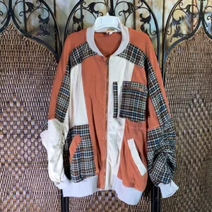 Oli & Hali Oversized Full Zip Jacket Size M Orange Size M thumbnail 3