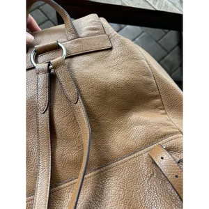 Coach Charlie Backpack Brown Pebbled Leather Turnlock F37582 thumbnail 15