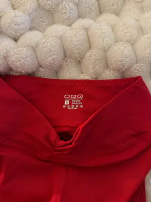 Oqq flared pants Red thumbnail 2