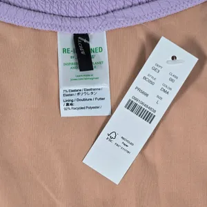 J. Crew Textured curved-waist‎ cheeky bikini bottom Dusty Mauve L NWT thumbnail 5