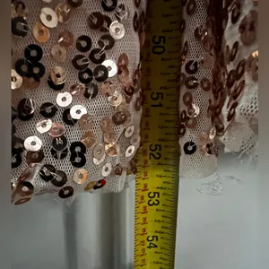 Azazie pink Sequin maxi Dress Estrella mermaid 6 thumbnail 5