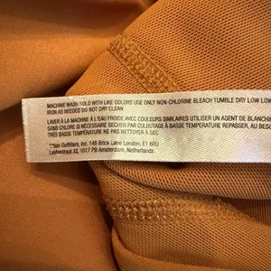 FP Movement Breakaway‎ XS Halogen Jumpsuit Burnt Orange Athleisure Yoga Workout thumbnail 11