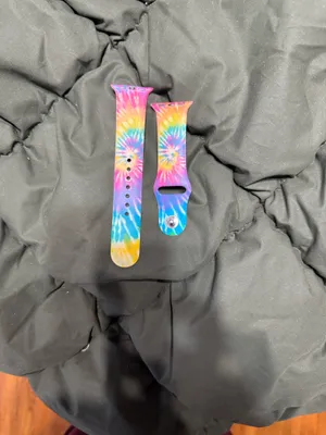 Tie Dye Apple Watch band. 38-40 mm thumbnail 2