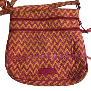 Vera Bradley‎ Quilted Adjustable Strap Hipster Ziggy Zag Crossbody Handbag thumbnail 11