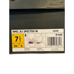 Adidas NMD_R1 Spectoo White Silver Shoes 7.5 thumbnail 12