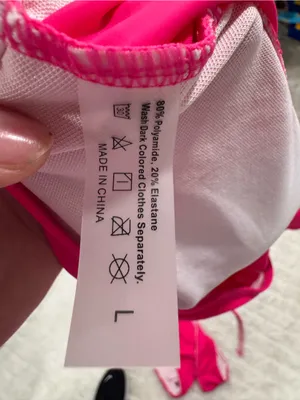 Hot Pink Bikini Size L thumbnail 3