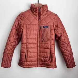 PATAGONIA Women's Size XS Nano Puff Jacket Burl Red Rose Gold lightweight thumbnail 2