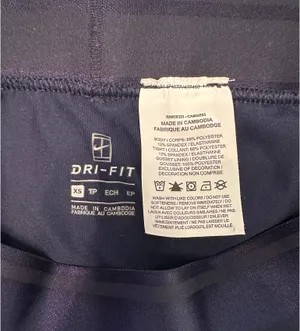 Nike Women’s Court Dri-Fit Navy Blue Tennis Skirt thumbnail 3