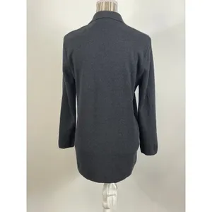 J CREW Gray Sophie Open Front Knit Jacket With Pockets Size Medium thumbnail 7