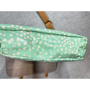 Fossil Crossbody Messenger Bag Green Laptop Coated‎ Laminated thumbnail 7