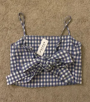 Brandy Melville/ John galt tie tank thumbnail 1