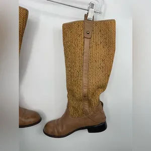 Light brown riding women's boots with buckle size 6‎ thumbnail 6