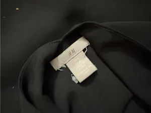 H&M Black Spaghetti Strap V-Neck Cami thumbnail 2