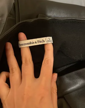 Abercrombie Vegan Leather Leggings thumbnail 4