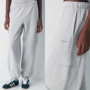 ARITZIA Mega Fit Sweatfleece Cozy Cargo Gray Sweatpants Joggers thumbnail 4