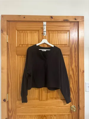 DSG Size Medium Black Pullover Sweatshirt Top New Without Tags thumbnail 3