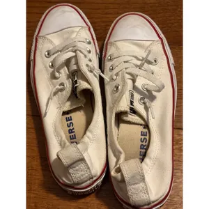 Converse Chuck Taylor All Star Low Top Cream Canvas Sneakers‎ Women's Size 7 thumbnail 11