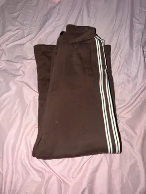 Move Theology Brown Wide Leg Sweatpants thumbnail 3