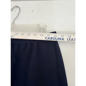 J. Crew Navy Blue Tulip Hem Mini Skirt with Pockets Size 12 Drawstring Waist thumbnail 9