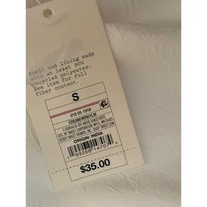 NWT White Satin Slip Maxi Skirt Black Lace Hem Y2K 90s‎ Indie Sleaze S A New Day thumbnail 7