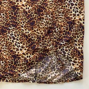VDM The Label Swim Stassi Skirt in Leopard Multi thumbnail 5