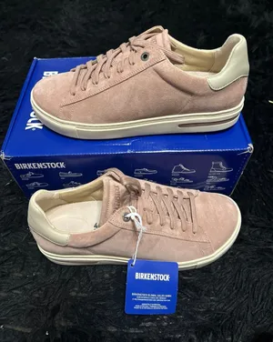 BIRKENSTOCK bend low pink leather lace upper shoes sneakers women’s eur 40 new thumbnail 1