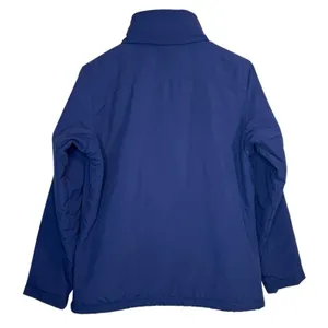 LL BEAN Womens Classic Full Zip Jacket Thinsulate Packable‎ Hood Size S Blue VTG thumbnail 5