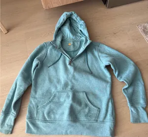Carhartt Blue Half-Zip Hoodie thumbnail 1