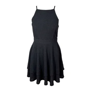 Three Pink‎ Hearts Glitter Lace Dress Juniors L Whimsigoth HoCo Party Wedding thumbnail 4