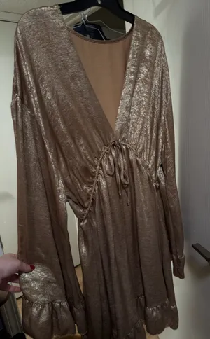 golden dress Gold Size XXL thumbnail 1