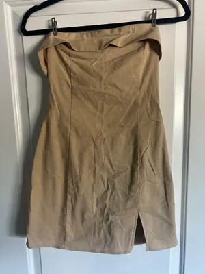 Boutique Linen Mini Dress thumbnail 1