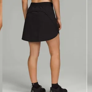 Lululemon Womens Size 2 Hotty Hot High‎ Rise Skirt Skort Long Black Athletic New thumbnail 10