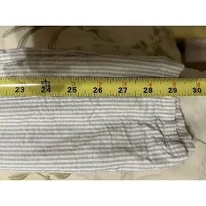 John Galt California (Brandy Melville) OS 100% Cotton Striped Drawstring Pants thumbnail 9