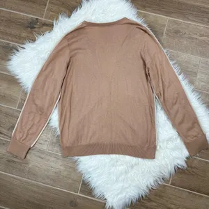 Loft dual tone varsity cardigan sweater  thumbnail 4