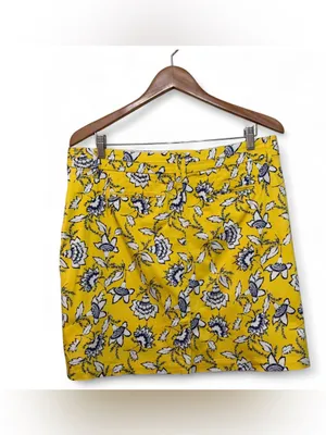 Charter Club Women’s Cotton Blend Floral Print Skort Size 12 thumbnail 15