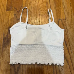Hollister Crop Tank White thumbnail 2