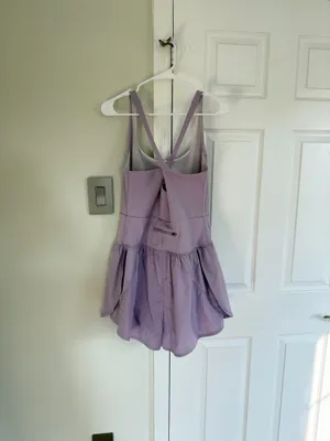 Free People Movement Righteous Runsie Athletic Romper Lilac XL Workout Tennis thumbnail 7